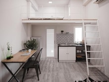 Hình ảnh Cho thuê phòng trọ có gác + máy lạnh ở Nguyễn Kiệm Phú Nhuận