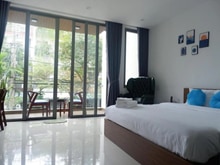 Hình ảnh Cho thuê nhà 4 tầng 6PN mới đường Hoài Thanh gần ĐH Kinh Tế