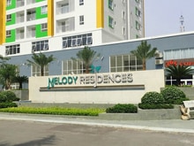 Hình ảnh Cho thuê Melody Âu cơ 70m2,2PN,2WC, Nội thất đẹp, giá rẻ