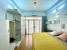 Hình ảnh 🌽Studio BAN CÔNG - Full nội thất - Free gửi xe,giặt sấy👉Tân Đình, Q1