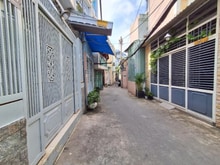 Hình ảnh Nhà 2 mặt tiền hẻm thông gần ĐH Marketing Quận 7 - 75m2. Giá 7.x tỷ
