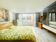 Hình ảnh 🏠Mb6623 nạp rút nhanh chóng đầy đủ nội thất, ban công lớn thoáng mát, bếp xa giường