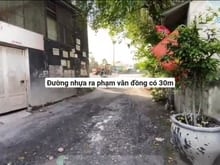 Hình ảnh Đất thổ cư Linh Đông,Thủ Đức,NGAY PHẠM VĂN ĐỒNG, GIÁ 12,7 TỶ/256M2, TL