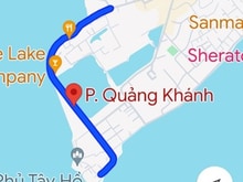 Hình ảnh Bán đất cách mặt hồ Tây 50m, phố Quảng Khánh 117m2, MT 6,3m giá 22 tỷ