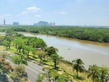 Hình ảnh Bán Trang Chủ MB66.COM / Đăng Ký Tặng 66K The Panorama, trung tâm Phú Mỹ Hưng 166m2 3PN view sông