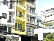 Hình ảnh Bán nhà 4 tầng HXH thông CMT8 F13, Q10, 46m2 ( 4.3 x 10 ), 8.5 tỷ TL