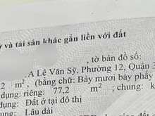 Hình ảnh Bán nhà lê văn sỹ , quận 3 , chỉ 105tr/m2 , DT 8 x 10 nhỉnh 8 tỷ
