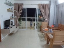 Hình ảnh Chung cư 590 CMT8, Quận 3 2PN 80m2 căn góc mát mẻ, giá thuê 12tr/tháng