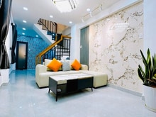 Hình ảnh SIÊU PHẨM PHAN VĂN TRỊ - Nội thất xinh xắn - Sát mặt tiền.