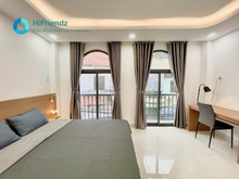 Hình ảnh Cho thuê Studio 30m2 ban công đường Nguyễn Thượng Hiền