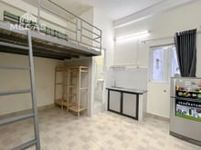 Hình ảnh Cho thuê Duplex nội thất cơ bản Q1 gần cầu Điện Biên Phủ có cửa sổ