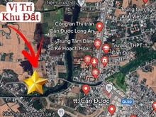 Hình ảnh Mở bán khu đất mới Ngay Trung Tâm TT Cần Đước chỉ 897tr/nền - SHR