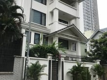Hình ảnh Cho thuê biệt thự KĐT Mễ Trì Hạ. DT 250m2, 4 tầng, thang máy. Giá 55tr