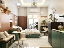 Hình ảnh Căn Hộ Cao Cấp Decor Tone Sáng Cực Xinh ⚜️Ngay Cầu Sài Gòn
