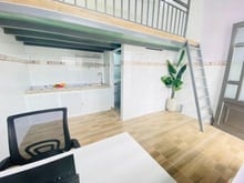 Hình ảnh phòng full nội thất có gác , khu vực Nguyễn Hữu Tiến , quận Tân Phú