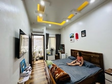 Hình ảnh Nhà ở mua cho con học Bách Kinh Xây, có sân để xe ở gia đình, 44m, 4.x