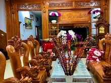 Hình ảnh Bán gấp biệt thự vườn tặng full nội thất gỗ đỏ 600m2 Đặng Thúc Vịnh HM