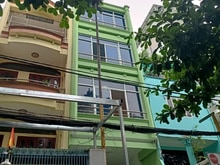 Hình ảnh Bán nhà Mặt Tiền 4x37m 1 trệt 3 Lầu Giá 35 ty P tân định Q 1 Vuông vức