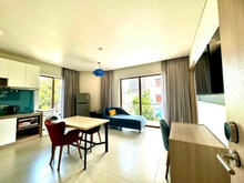 Hình ảnh 1PN Luxury_ View Kim Cương_ Có BT Và BC Rộng_khu dc Văn Minh_ Quận 2
