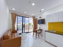 Hình ảnh 🍀1PN Big_Full NT_BC cực rộng_view khỏi bàn_Nguyễn Văn Đậu_Bình Thạnh