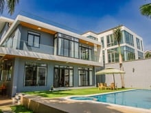 Hình ảnh Biệt thự thiết kế Hiện Đại Thảo Điền 1000m2 - Hồ bơi, sân vườn Full NT