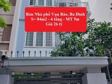 Hình ảnh Cực hiếm - Bán nhà Vạn Bảo, Ba Đình. S=84m2. 4 tầng. MT 5m. Chỉ 26 tỷ