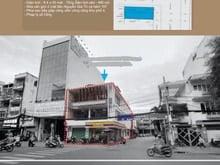 Hình ảnh Cho thuê căn góc 2 MT đường D5, P.25, Q. Bình Thạnh. Giá 230 triệu