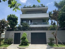 Hình ảnh Biệt thự sân vườn Hầm 4 Tầng Compound Ven sông Quận 2 DT 300m2, 90tr