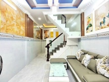 Hình ảnh HÀNG HIẾM NHÀ Vũ Tùng, Bình Thạnh,1trệt2lầu,Giá: 1.6 tỷ,2 Phòng ngủ