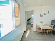 Hình ảnh Trống sẵn penhouse 1 PN tách bếp full nội thất 2 cửa sổ trời như hình