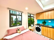 Hình ảnh Cho Thuê Căn Hộ Full Nội Thất Ban Công Máy Giặt Riêng Quận 7