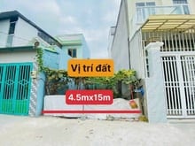 Hình ảnh Đất Thổ Cư DT: 4.5m x 15m SHR Đường TL15 P-Thạnh Lộc