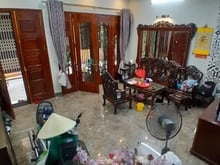 Hình ảnh bán nhà phân lô giáp bát, 45m2, 5 tầng, mt 5,2m, nhà đẹp, cầu thang gỗ