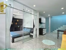 Hình ảnh Trống lại 1PN gần Bitexco ban công lớn, đầy đủ nội thất máy giặt riêng