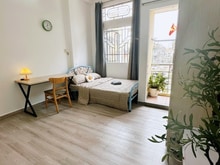 Hình ảnh Nguyễn Thiệt Thuật Quận 3 cho thuê phòng ban công, cửa sổ lớn