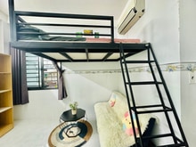 Hình ảnh Cho Thuê Căn Hộ 1PN Full Nội Thất Phòng rộng Thoáng Mát có cửa sổ view