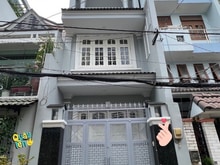 Hình ảnh Nhà đẹp mặt tiền khu ẩm thực Q6-cx Phú Lâm B-3 tầng- 4 x 18 -chỉ 8,5tỷ