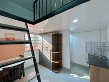 Hình ảnh Khánh Hội Q4, phòng dạng Duplex full nội thất, cửa sổ lớn