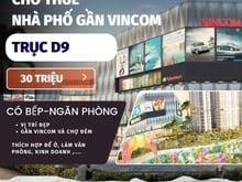Hình ảnh Nhà phố cho thuê gần vincom có bếp ngăn phòng