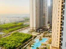 Hình ảnh [Masteri Centre Point] Căn Hộ 2PN Bếp Rèm Căn Gốc Nội Khu Tầng Trung