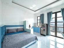 Hình ảnh Cho Thuê Căn Hộ Ban Công Mới Full Nội Thất CMT8 quận 10, mới an ninh