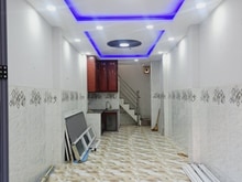 Hình ảnh Nhà Hẻm Ô Tô Đường Lê Văn Quới, 4 Tầng, Sổ Hồng Hoàn Công Đầy Đủ