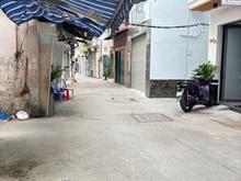 Hình ảnh nhà mới đẹp ,hẻm ba gác thông XVNT P.21 BT 29m2, ngang 4m, 2PN, 3 tỷ6