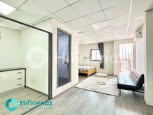 Hình ảnh Studio tách bếp ban công full NT, phòng rộng nhiều ko gian sinh hoạt