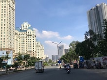 Hình ảnh MT Nguyễn Cửu Vân, DT: 8x28m, hầm 6 tầng, HĐT: 220 triệu, giá 65 tỷ