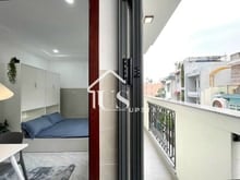 Hình ảnh Studio_ban công_ngay Đại Học HUFLIT_Vạn Hạnh Mall_Đại Học Hoa Sen