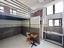 Hình ảnh Cho Thuê Duplex Sẵn Máy Lạnh, Tủ Lạnh Ngay Quang Trung
