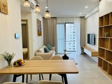Hình ảnh Cho thuê CH Antonia Quận 7 2PN nhà đẹp tông sáng hiện đại chỉ 25 triệu