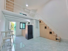 Hình ảnh Phòng Duplex cao 1m75 Full nội thất có máy giặt Ngay Đảo kim cương