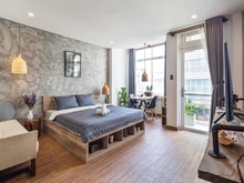 Hình ảnh 🏡 CH dịch vụ, ban công, dọn phòng, thay drap, gần bờ kè thoáng mát
